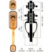 D107 Entrance Handle Lock