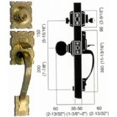 D109 Entrance Handle Lock