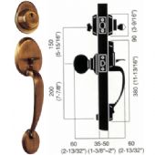 D111 Entrance Handle Lock