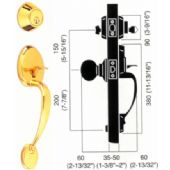 D113 Entrance Handle Lock