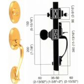 D114 Entrance Handle Lock