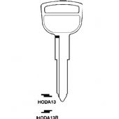 HODA13, HODA13R  Key In Blank