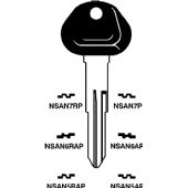 NSAN5RAP, NSAN5AP, NSAN6RAP, NSAN6AP, NSAN7RP, NSAN7P Key In Blank
