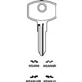 NSAN9, NSAN9R, NSAN10, NSAN10R  Key In Blank